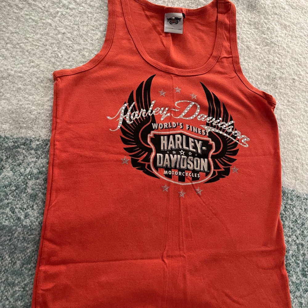 Harley-Davidson Red Graphic Tank